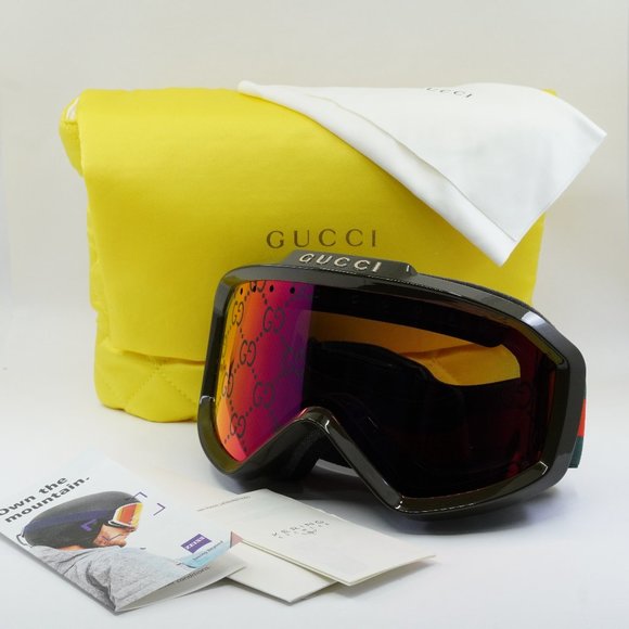 FINAL PRICE NEW GUCCI GG1210S 003 UNISEX SHIELD SUNGLASSES - Picture 1 of 10